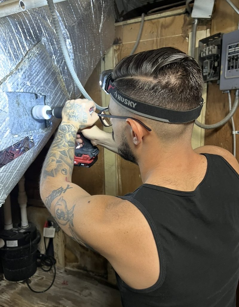 UV Sanitizer Installation
